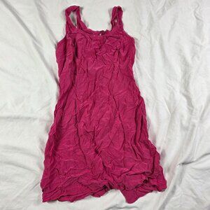 Vintage Rampage Womens Small Pink Sleeveless Dress Made In USA Casual Party